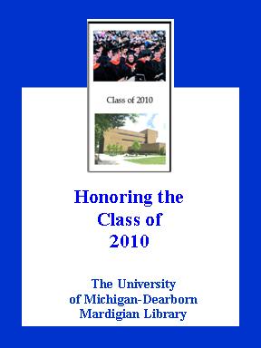 Digital bookplate for the Class of 2010
