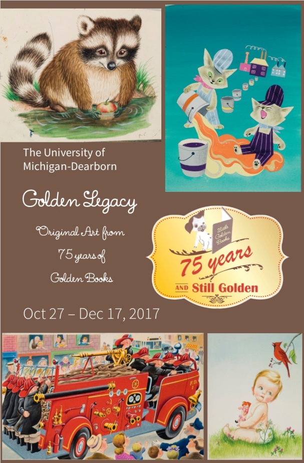 Little Golden Books Exhibit Gallery Card