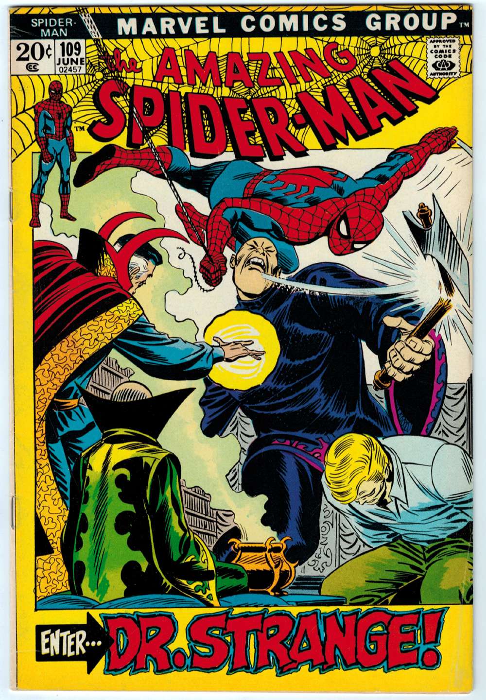 Cover of The Amazing Spider-Man #102 Comic Book
