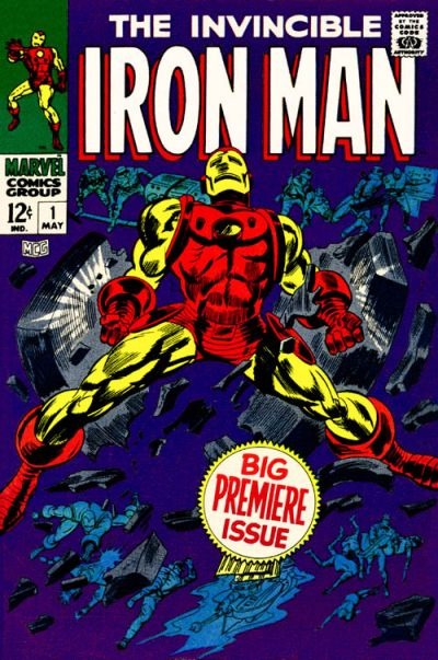 Cover of The Invincible Iron Man #1 Comic Book