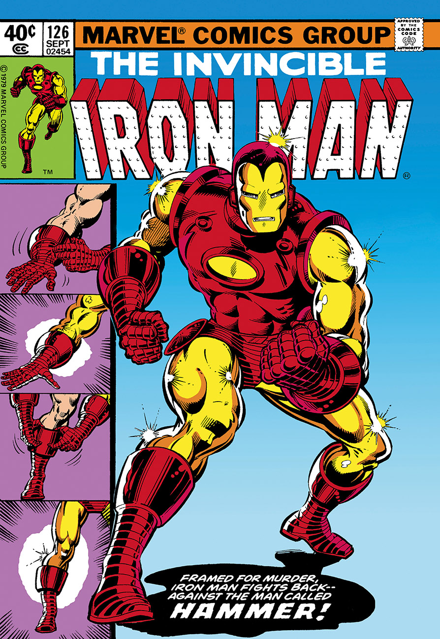 Cover of The Invincible Iron Man #126 Comic book
