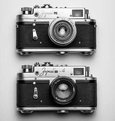 Picture of two cameras
