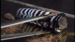 a hollow glass vessel